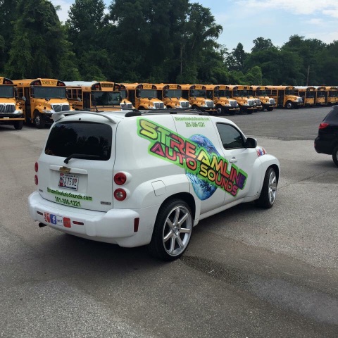 Streamline Auto Sounds mobile service vehicle